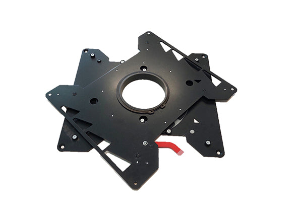 Swivel platform for driver and passenger seat