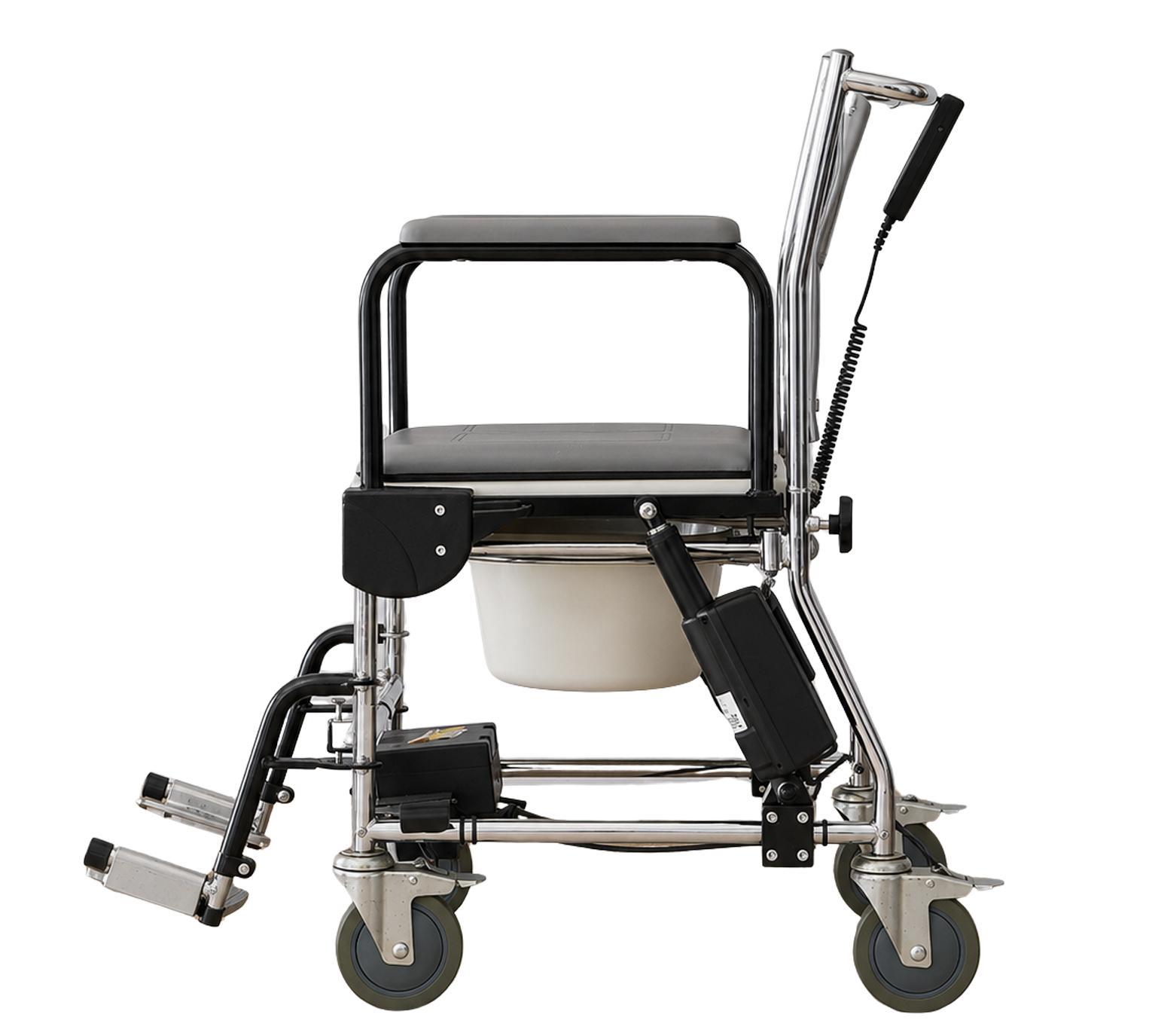 Aidapt VR165 Linton Lift-Assist Mobile Commode (Pre-Owned)