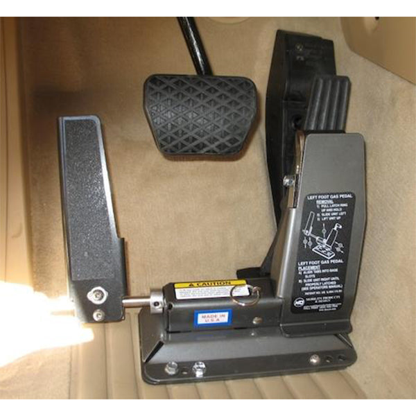 Left Foot Accelerator Pedal